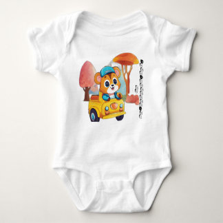 Body Para Bebé Baby Elephant Joyride T-Shirt