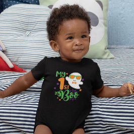 Body Para Bebé Baby First Halloween Ghost Boo