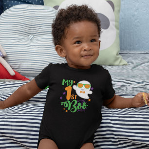 Body Para Bebé Baby First Halloween Ghost Boo