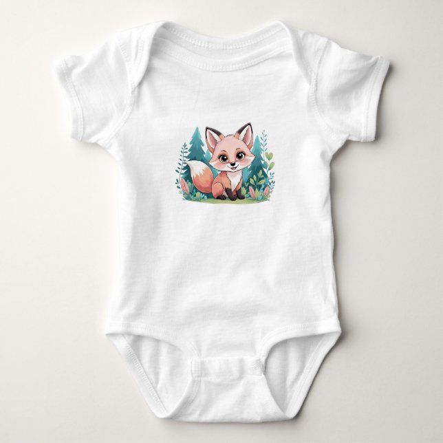 Body Para Bebé Baby fox  (Anverso)