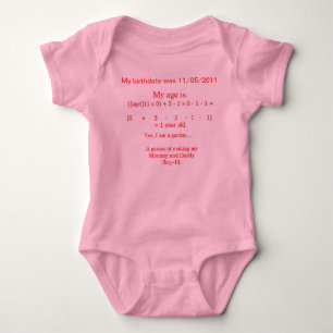 BODY PARA BEBÉ BABY GENIUS ONESY