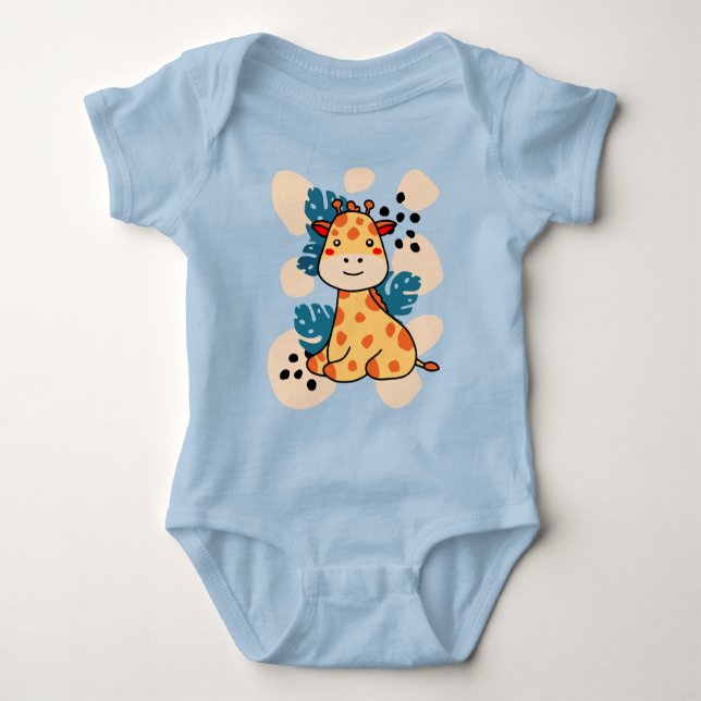 Body Para Bebé Baby Giraffe (Anverso)