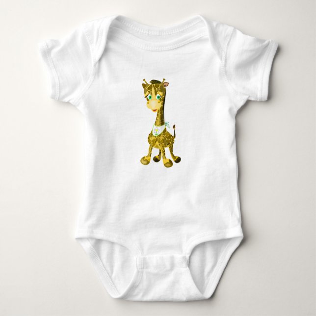 Body Para Bebé Baby Giraffe Baby Bodysuit (Anverso)