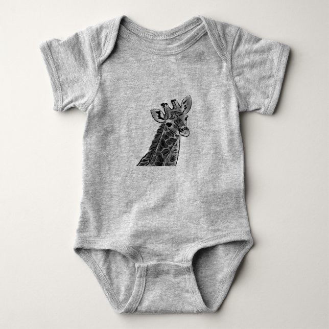 Body Para Bebé BABY giraffe BODYSUIT (Anverso)