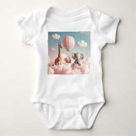 Body Para Bebé Baby Giraffe con todos sus amigos