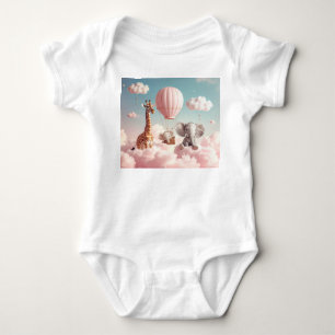 Body Para Bebé Baby Giraffe con todos sus amigos