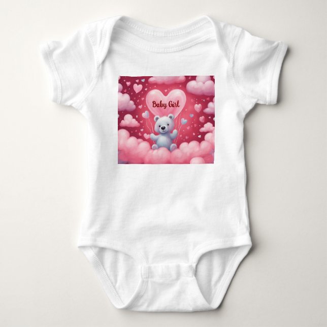 Body Para Bebé Baby Girl Bodysuit (Anverso)