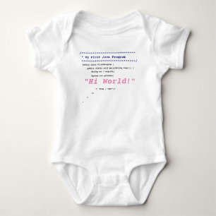 Body Para Bebé Baby Girl First Java