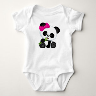 Body Para Bebé Baby girl panda
