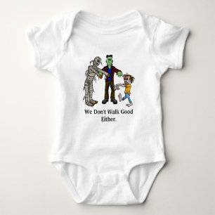 Body Para Bebé Baby Halloween Aprendiendo A Caminar Camiseta Grac