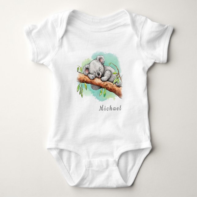 Body Para Bebé Baby Koala Baby Bodysuit (Anverso)