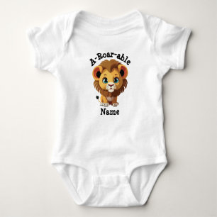 Body Para Bebé Baby Lion A-Roar able