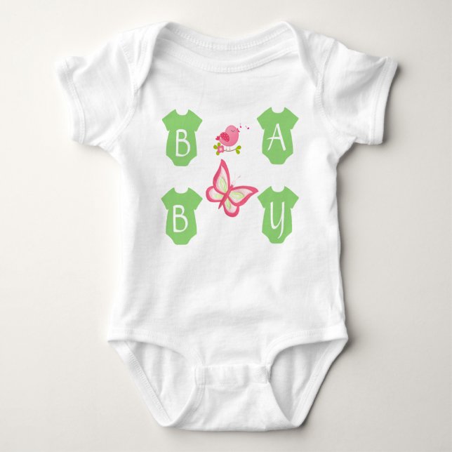 BODY PARA BEBÉ BABY LOVE COLLECTION BABY BODYSUIT (Anverso)