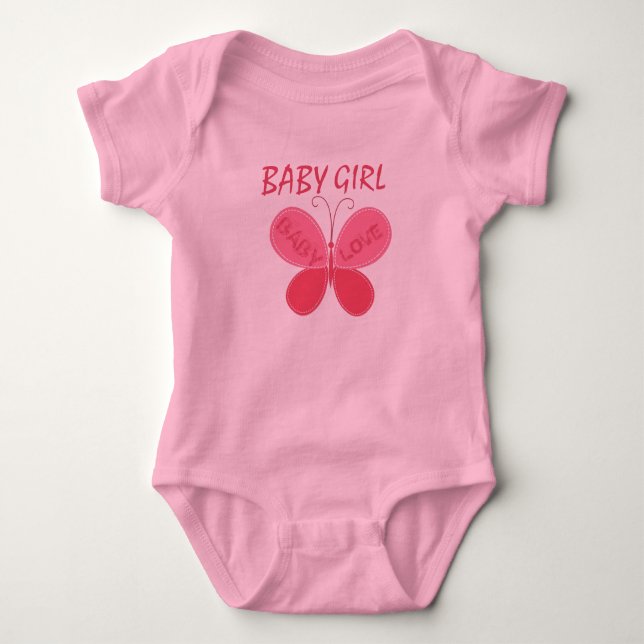 Body Para Bebé Baby Love Collection Baby Girl (Anverso)