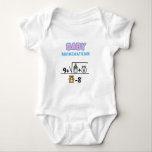 Body Para Bebé Baby Mathematician<br><div class="desc">Baby Mathematician.</div>