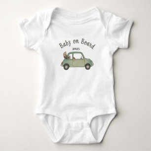 Body Para Bebé Baby on Board, Pregnancy Announcement