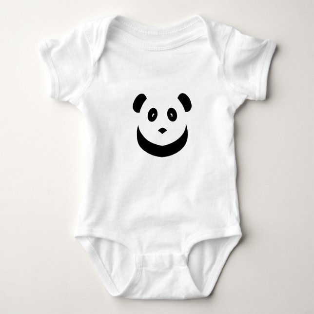 Body Para Bebé Baby Panda (Anverso)
