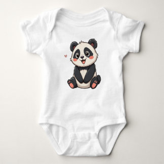 Body Para Bebé Baby Panda T-Shirt