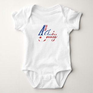 Body Para Bebé Baby Patriotic USA Baby Bodysuit