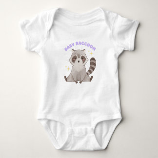 Body Para Bebé Baby Raccoon – Cute Woodland Animal