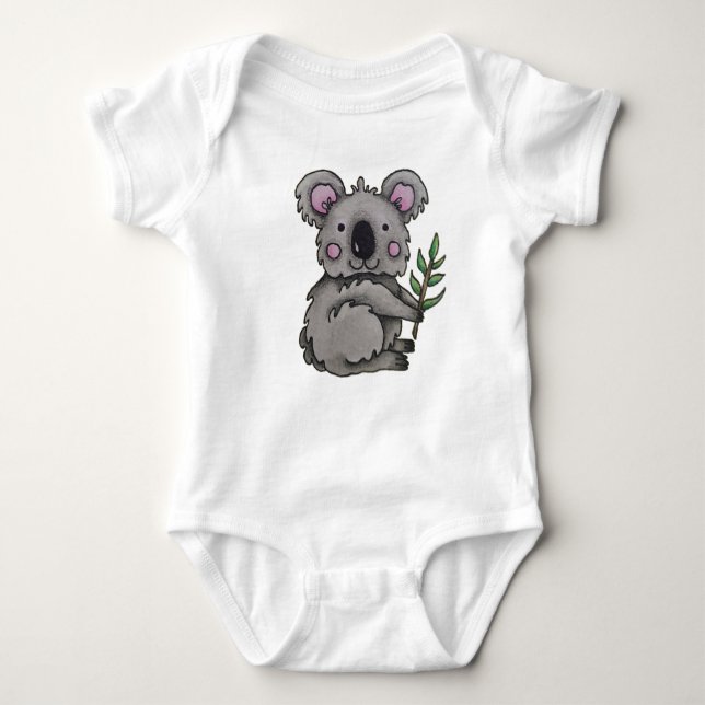 Body Para Bebé Baby romper koala design (Anverso)