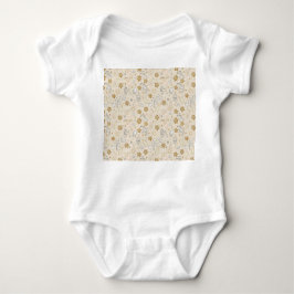 Body Para Bebé Baby’s First New Year 2026 – Gold Confetti