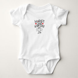 Body Para Bebé Baby Saying Newborn: World cutest Alarm Clock