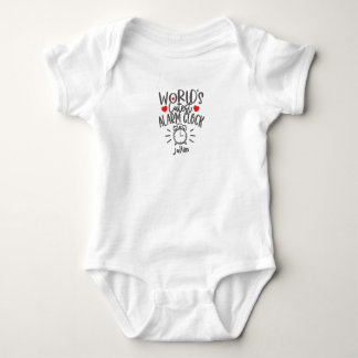 Body Para Bebé Baby Saying Newborn: World cutest Alarm Clock