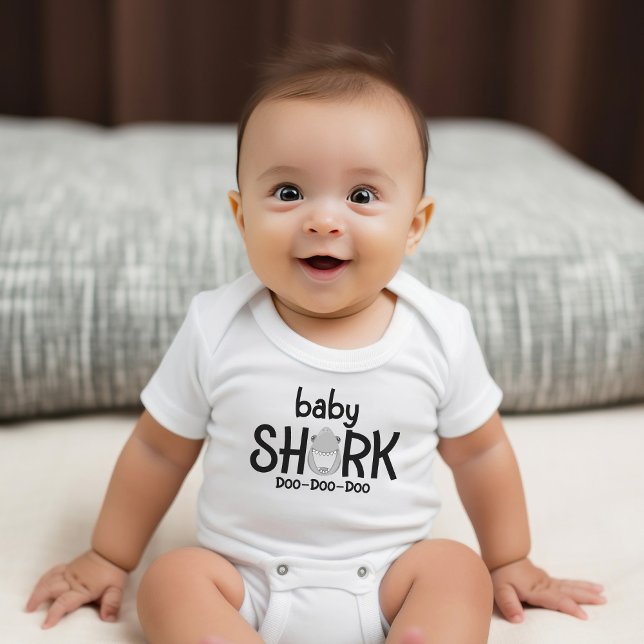Body Para Bebé Baby Shark Día del Padre (Subido por el creador)