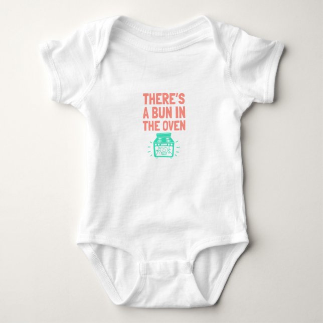 Body Para Bebé Baby Shower Baby Announcement Baby Gift Funny Tee (Anverso)