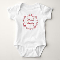 Baby Shower de entrega especial de mano de italian