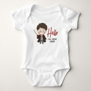 Body Para Bebé Baby Shower de Harry Potter simple