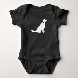 Body Para Bebé Baby Shower de perro de Golden Retriever