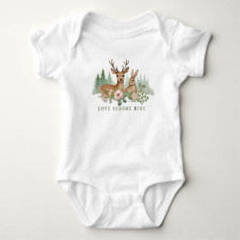 Body Para Bebé Baby Shower de Woodland Animals