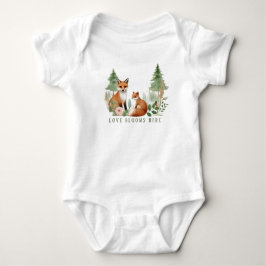 Body Para Bebé Baby Shower de Woodland Animals
