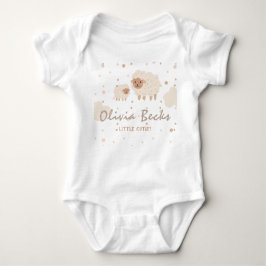 Body Para Bebé Baby Shower ilustrativo Cream Pastel