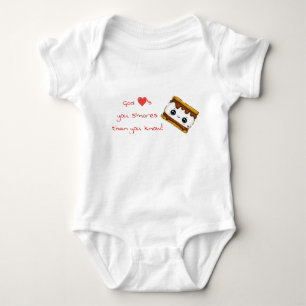 Body Para Bebé Baby S'mores Shirt