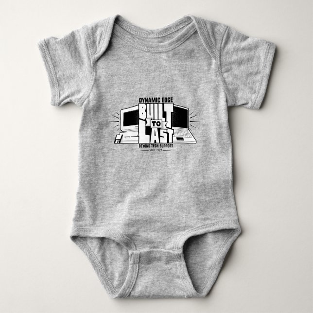 Body Para Bebé Baby Team Shirt (Anverso)