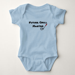 Body Para Bebé Baby Tee - "Future Grill Master"