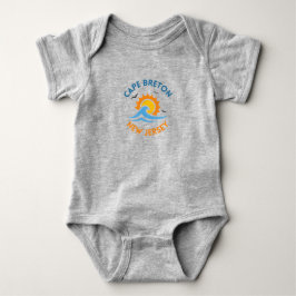 Body Para Bebé Baby Tee Sol y Olas