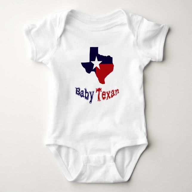 Body Para Bebé Baby Texan (Anverso)