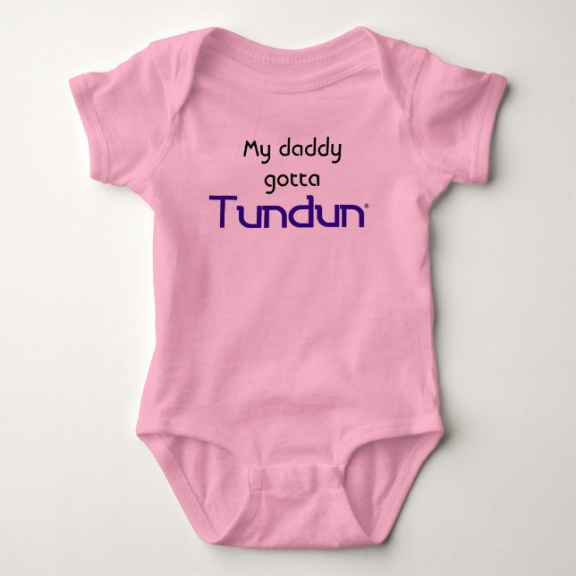 Body Para Bebé Baby Tundun (Anverso)