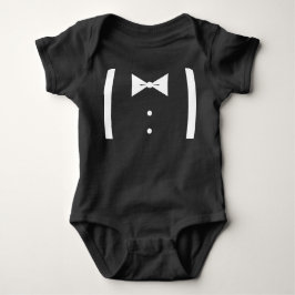 Body Para Bebé Baby Tuxedo Bodysuit