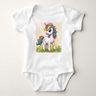 Body Para Bebé Baby Unicorn