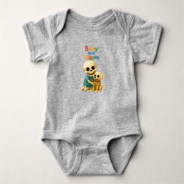 Body Para Bebé Baby y Waggles — Los Cabeza de Hueso 