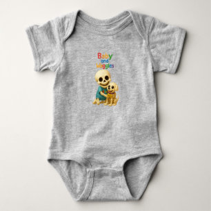 Body Para Bebé Baby y Waggles — Los Cabeza de Hueso