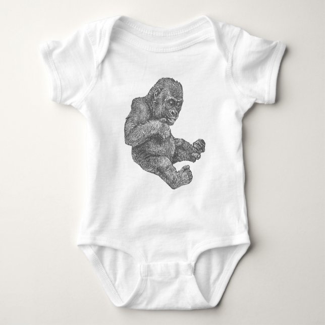 Body Para Bebé BabyGorilla (Anverso)