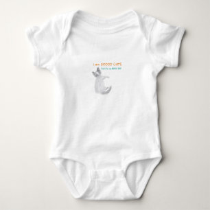 Body Para Bebé BabyGracias MOM y DAD-Soy tan lindo-