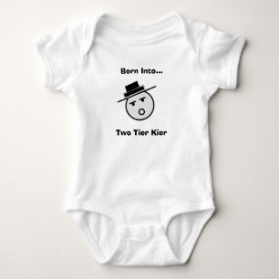 Body Para Bebé Babygro satírico de dos niveles