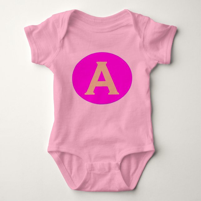 Body Para Bebé Babygrow. Diseño: Rubrique A - Pique el fondo (Anverso)